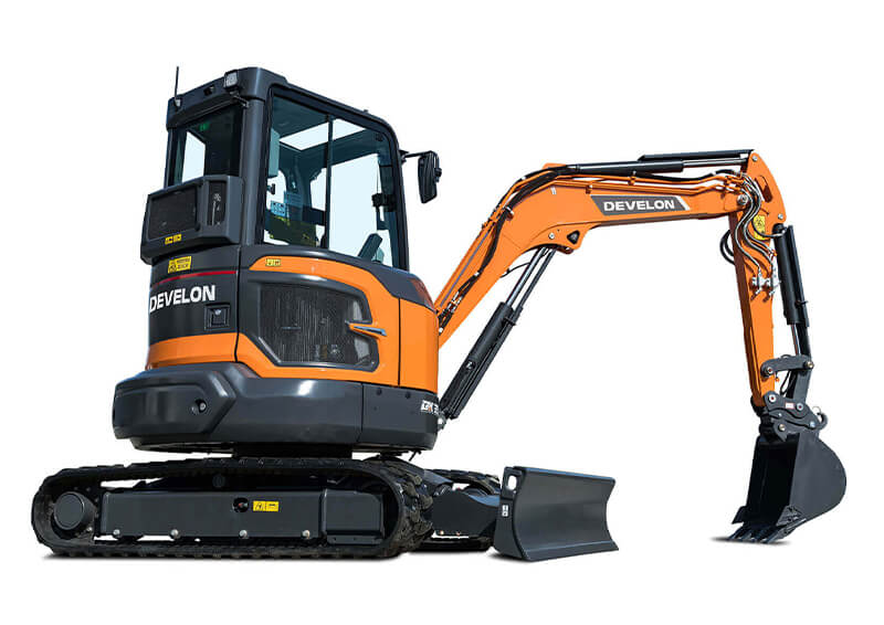 мини багер develon dx35z