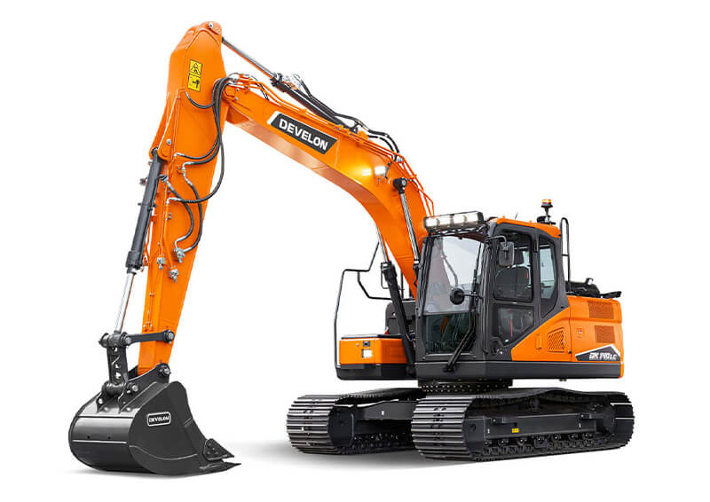 верижен багер develon dx210-7 модел