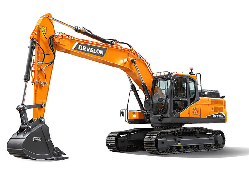 верижен багер develon dx210lc-7