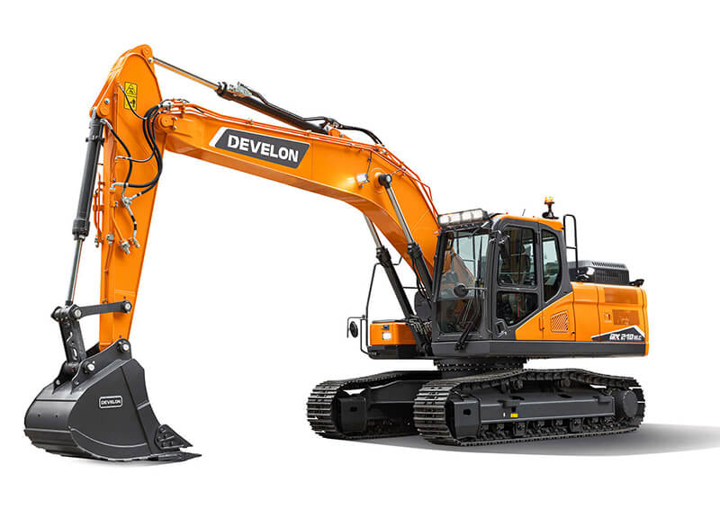 верижен багер develon dx210nlc-7