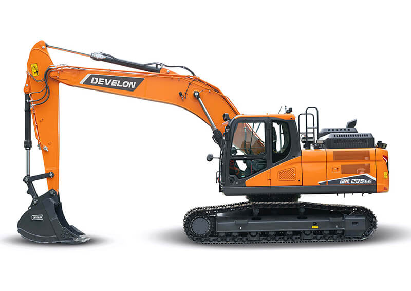 верижен багер develon dx235lc-7