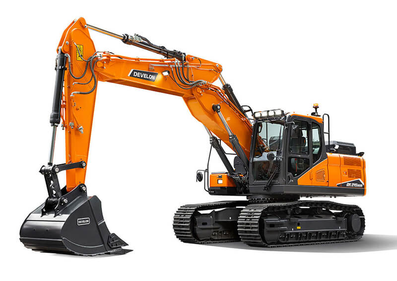 верижен багер develon DX245NHD-7 модел