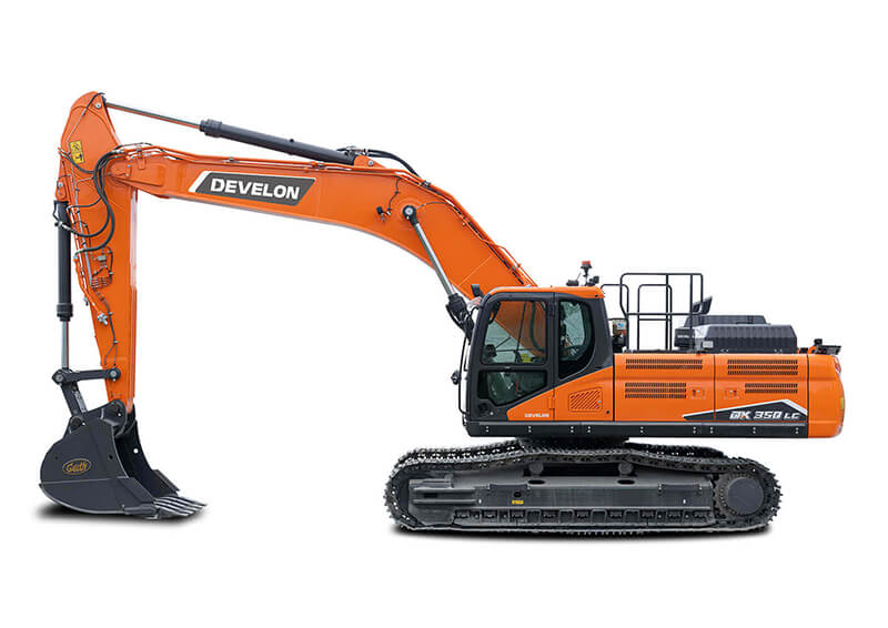 верижен багер develon DX350LC-7