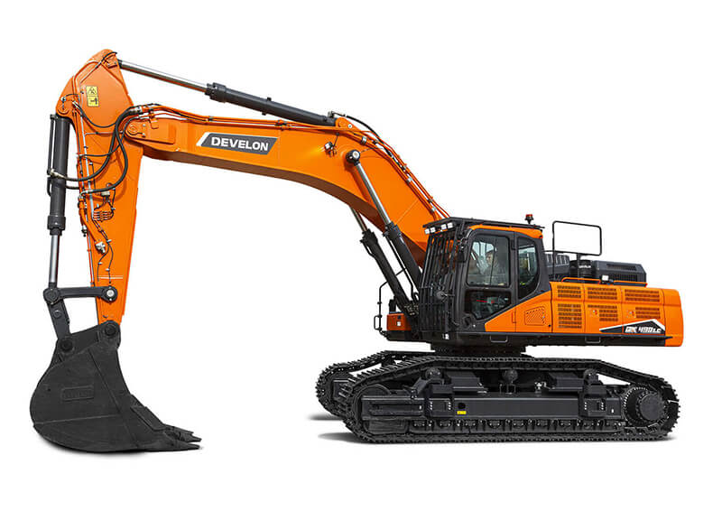 верижен багер develon DX490LC-7