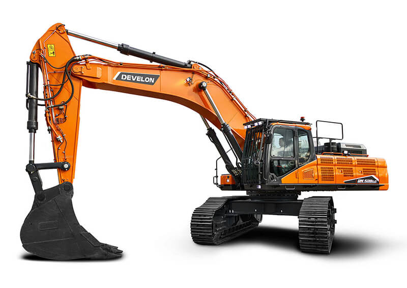 верижен багер develon DX530LC-7