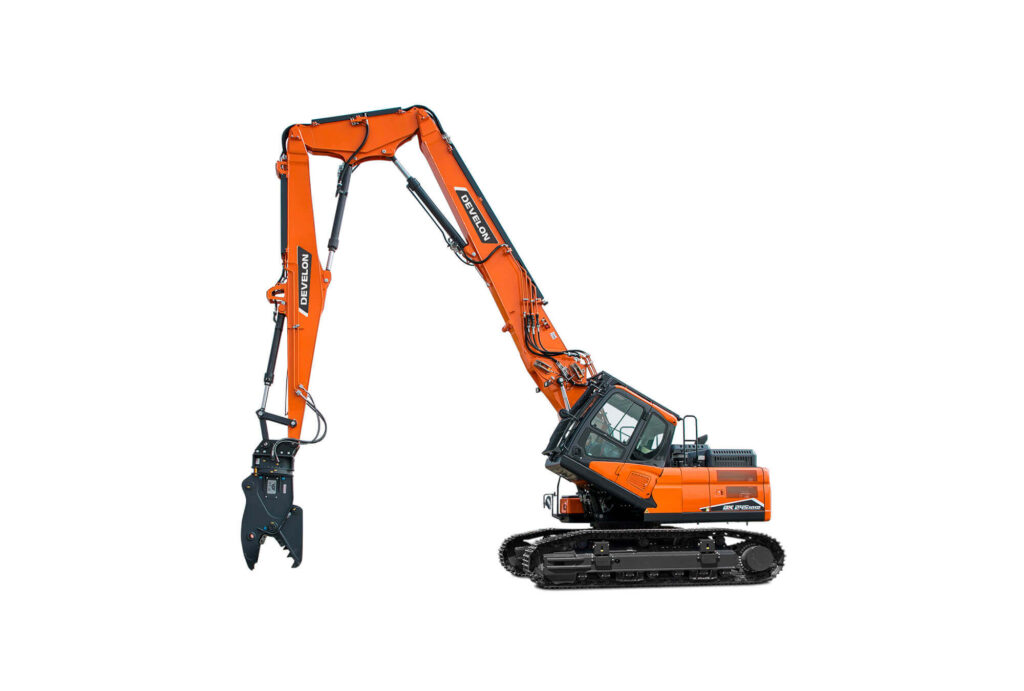 верижен багер dx245dm develon
