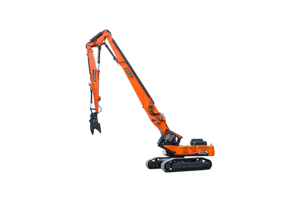 верижен багер develon dx530dm