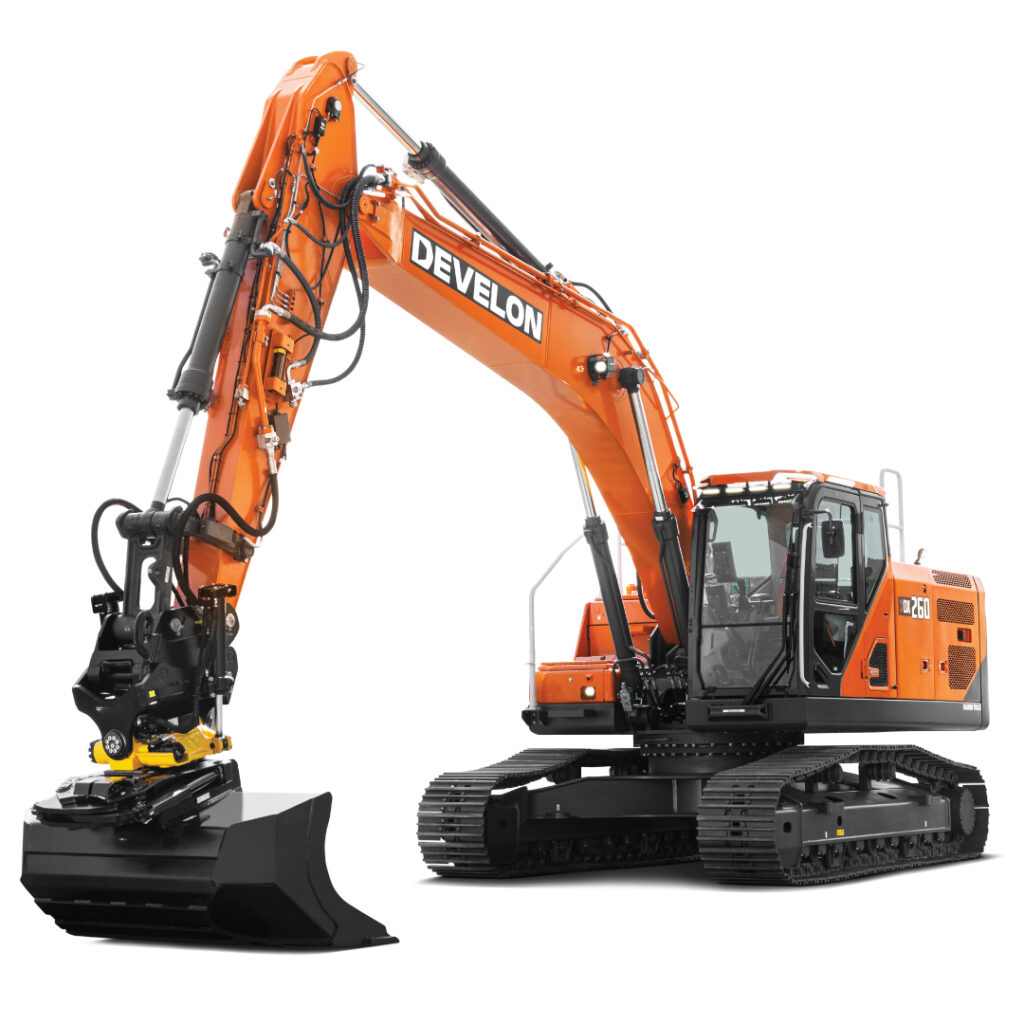 Develon_DX260LC-9-верижен-багер